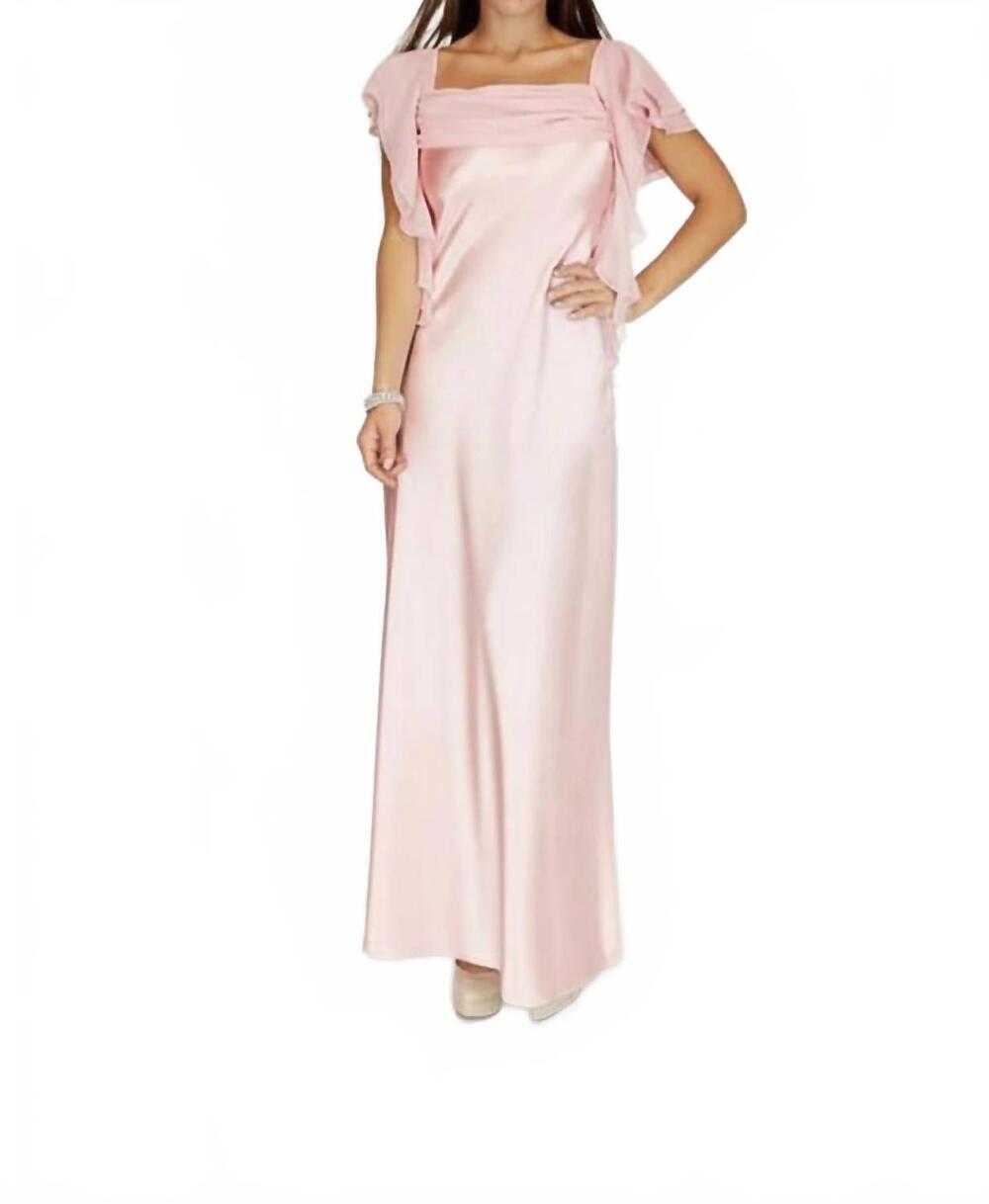 NEW LAST DRESS moonlit amethyst bridesmaid dress in pink